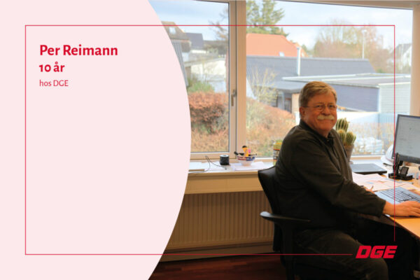 Per Reimann fejrer 10-års jubilæum hos DGE