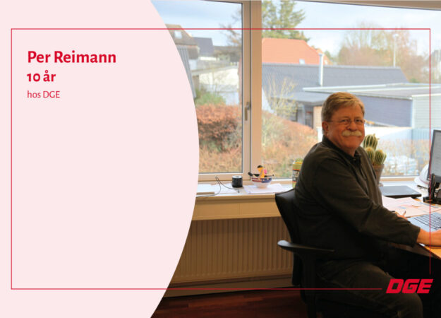 Per Reimann fejrer 10-års jubilæum hos DGE